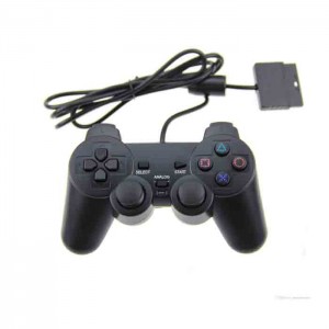 COMANDO DUALSHOCK 2 PS2 PRETO COMPATÍVEL (NAO OFICIAL)